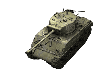 Премиум танк Шерман Лозы World of Tanks Blitz